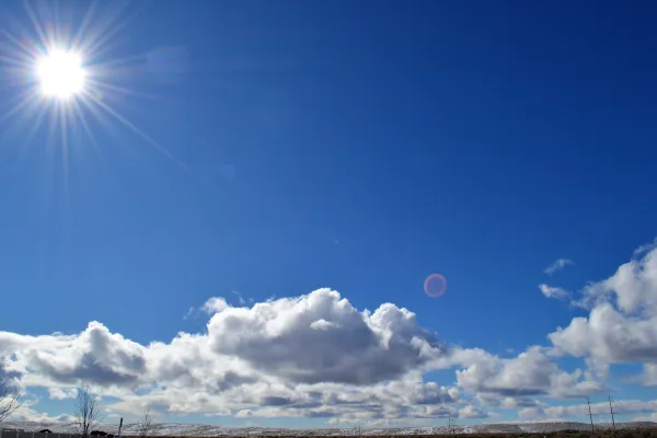 Sol de manhã